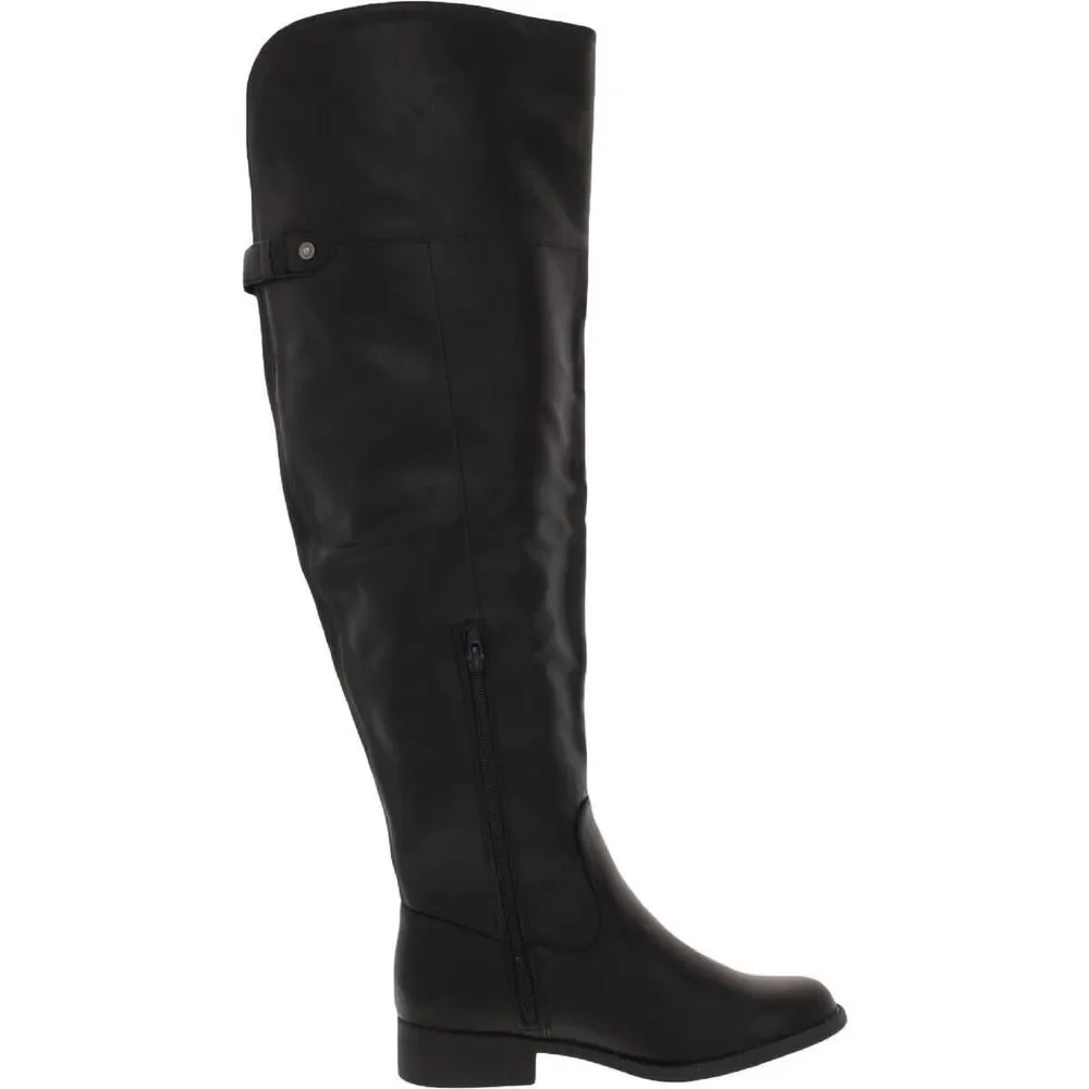 Sun + Stone Womens‎ Allicce Black Suede Tall Knee-High Boots 5.5 M NIB NEW!